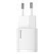 2. Baseus Cube 20W PD USB-C Wall Charger - White