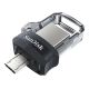 11. SanDisk Ultra Dual Drive M3.0 SDDD3-032G-G46 pendrive (32GB; microUSB, USB 3.0; gray)