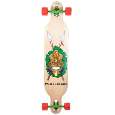 11. PB LONGBOARD TIKI SKATEBOARD