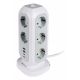 2. Verbatim 49547 11-way power strip for indoor use, White