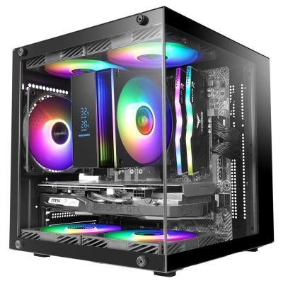 2. TACENS MARS MC-CUBE 1xARGB USB-C mATX- housing/cases