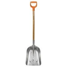Fiskars 1001637 shovel/shovel Grain shovel Aluminum, Polypropylene (PP) Aluminum, Wood