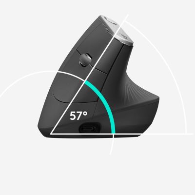 13. Logitech MX 910-005448 Mouse (Optical; 4000 DPI; Black)
