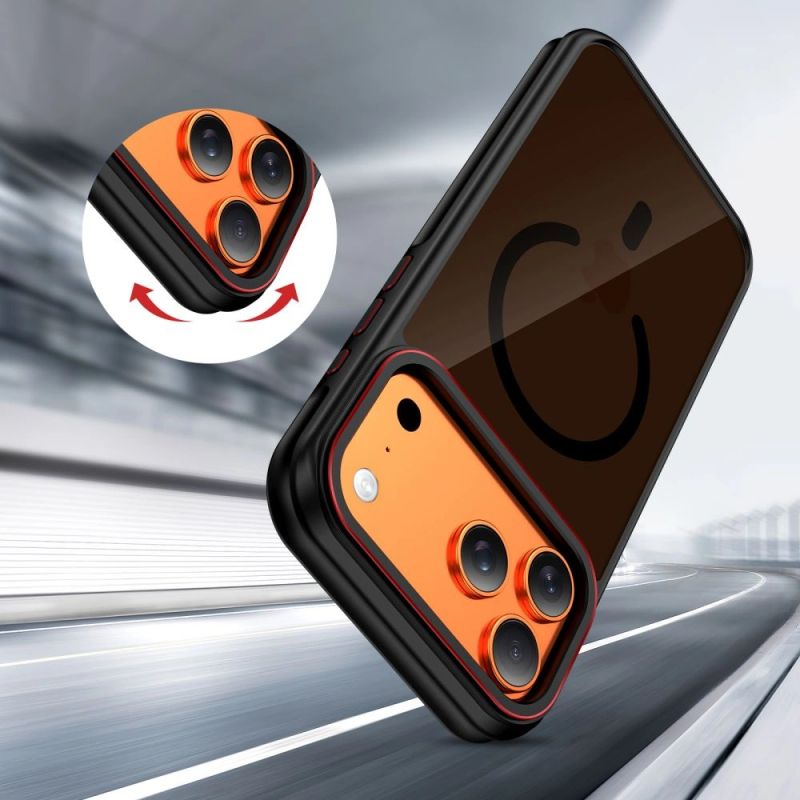 6. Tech-Protect MagHybrid MagSafe Case for iPhone 17 Pro Max - Black and Red