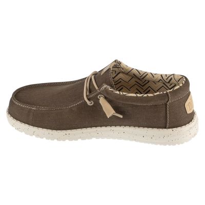 2. Hey Dude Wally Stretch Canvas 40700-2LN Brown 41