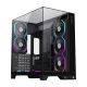 3. GameMax Infinity Pro BK Midi Tower Black