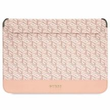 Guess GCube Stripes case for a 14" laptop - pink