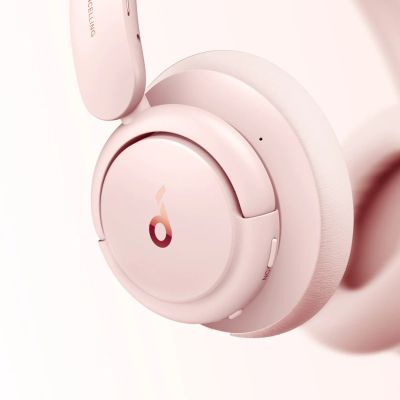2. Anker Soundcore Life Q30 A3028051 Pink On-Ear Headphones
