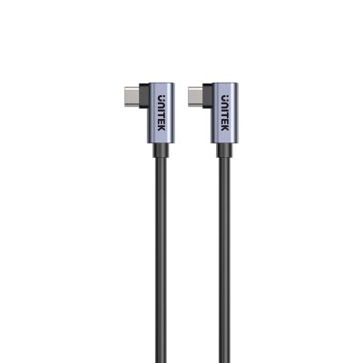 4. UNITEK USB-C CABLE ANGLED 90°/90° PD 100W M/M 1M