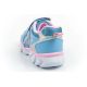 5. Leomil children's sports shoes sneakers Stitch light with velcro LED blue