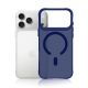 3. 3mk Smoke MagCase for iPhone 17 Pro Max - Blue-Translucent