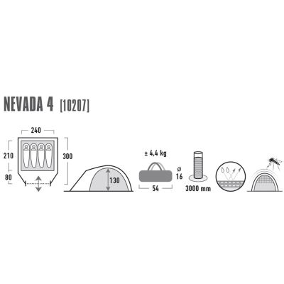 11. High Peak Nevada 4 tent 10207