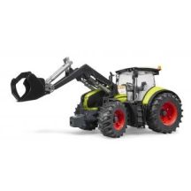 Claas Axion 950 tractor with front loader model 03013 BRUDER