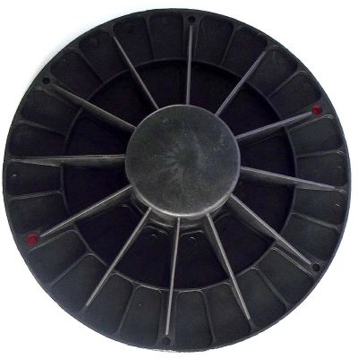 2. CABLE FOR MULTI-GYM 304 CM, RUBBER STOPPER, SCREW ATTACHMENT