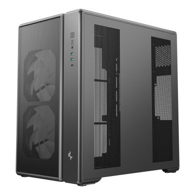 8. DeepCool CG590 MESH 2F Midi Tower Black