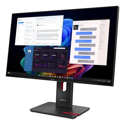 43. Lenovo ThinkVision T27UD-40 Intrusion Protection Monitor (IPS), 27", 16:9, 60 Hz, 4 ms, 3840 x 2160 pixels, 350 cd/m2, HDMI Ports: 1, Eclipse, 36-month warranty