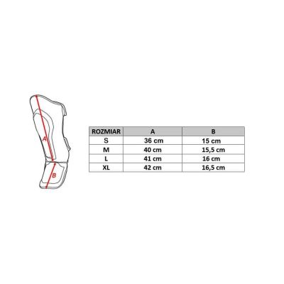 32. M Shin Guards - Phantom Red