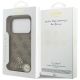 8. Guess 4G Small Classic Logo MagSafe case for iPhone 17 Pro - brown