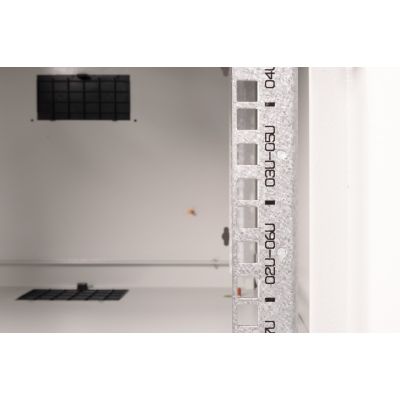7. Wall-mounted cabinet 19" 7HE Digitus 420x600x600 mm, gray (RAL 7035)