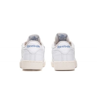 3. Men’s Reebok Club C 85 Vintage Cloud White Chalk Sports Shoes – White Leather Sneakers (100007875)