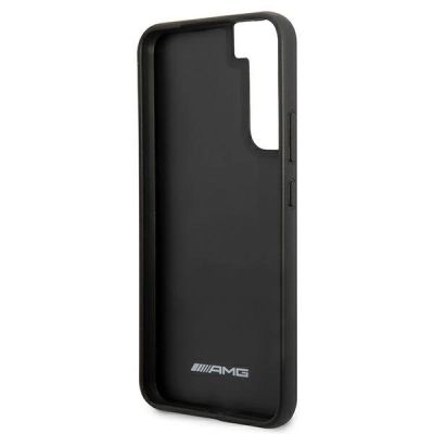 7. AMG Carbon Stripe&Embossed Case for Samsung Galaxy S22+ - Black