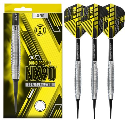 7. Harrows NX-90 Parallel 90% Steeltip Darts