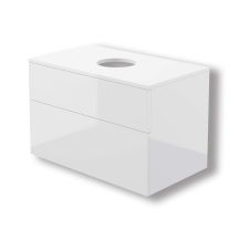 Washbasin cabinet with countertop