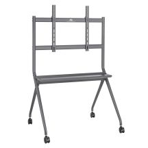 Maclean TV Trolley, 50"-86" Mobile TV Mount/Hanger for Office, 120kg, MC-977