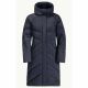 2. Jack Wolfskin MARIENPLATZ COAT W night blue Down Insulated women's winter jacket navy blue (1206971_1010)
