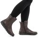 6. Rieker Z0074-25 comfortable brown waterproof women's ankle boots