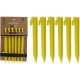 11. TENT PEGS 23CM SET OF 6 PLASTIC REDCLIFFS
