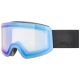 Uvex 5506812330 Ski Goggles Blue Unisex Cylindrical (Flat) Lens