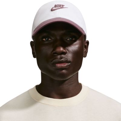 5. Nike Club Cap White and Purple FB5368 104