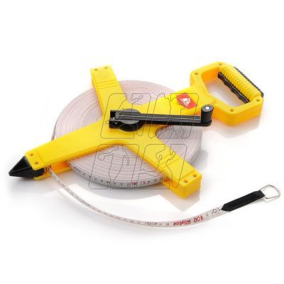 Measuring tape with handle Meteor 100m 38303