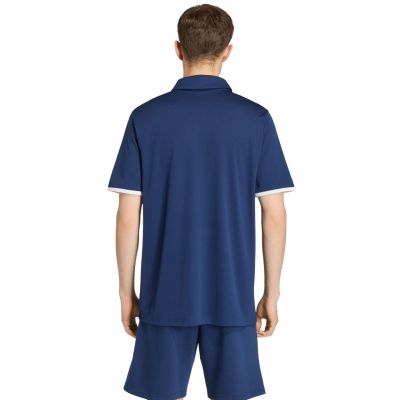 11. Men's adidas Entrada 26 Polo T-shirt navy blue JZ6663