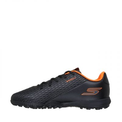 4. Skechers SKX_2 Kids' Soccer Shoes Black and Orange 252164L