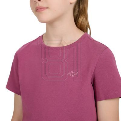 4. T-shirt 4F F2397 Jr 4FJWAW25TTSHF2397 50S
