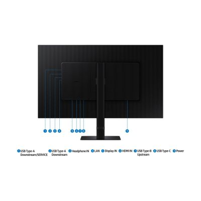 15. Samsung S80UD Computer Monitor 81.3 cm (32") 3840 x 2160 px 4K Ultra HD LCD Black