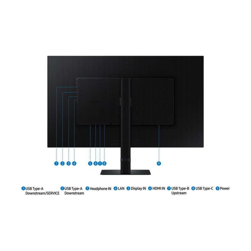 15. Samsung S80UD Computer Monitor 81.3 cm (32") 3840 x 2160 px 4K Ultra HD LCD Black