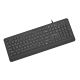 3. GEMBIRD WIRED MULTIMEDIA KEYBOARD SLIM 5 KEYS HOTKEYS, RU LAYOUT, BLACK