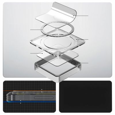 19. Spigen Ultra Hybrid Mag MagSafe Case for Samsung Galaxy S26+ Neo One - Transparent