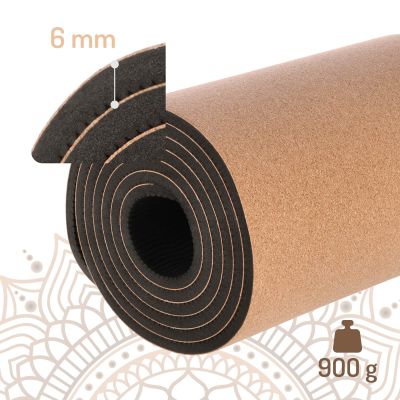 8. YM11 TPE YOGA MAT CORK HMS