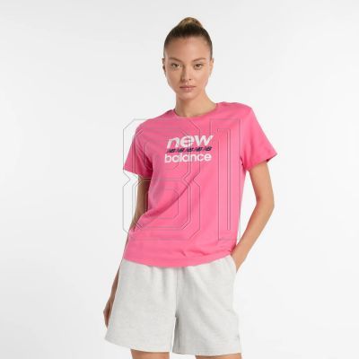 5. New Balance Sport Graphic T-Shirt W WT51540DAB
