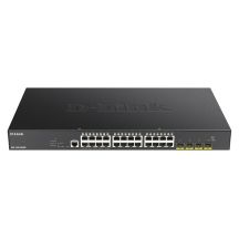 D-Link DGS-1250-28XMP E Switch DGS125028XMP - Switch - Fiber Optic