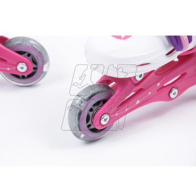 4. SMJ Sport Combo Pink LED set: 2in1 roller skates HS-TNK-000009549
