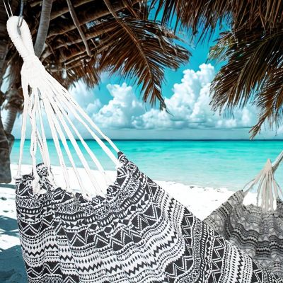 5. GARDEN HAMMOCK FOR 1 PERSON 200x100CM ETHNO WITH COVER 1063980
