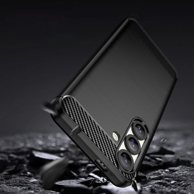 10. Carbon Case for Samsung Galaxy S25 Edge - Black