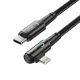 6. Tech-Protect UltraBoost L Cable Lightning (angled) / USB-C (straight) PD 20W 3A 1m - gray