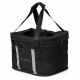 4. Wozinsky fabric bicycle basket large - black