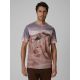 Men's regular printed T-shirt 4F 4FRSS26TTSHM4229-83A